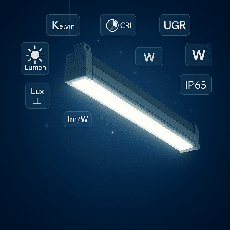 Alles over de vaktermen van LED lijnverlichting